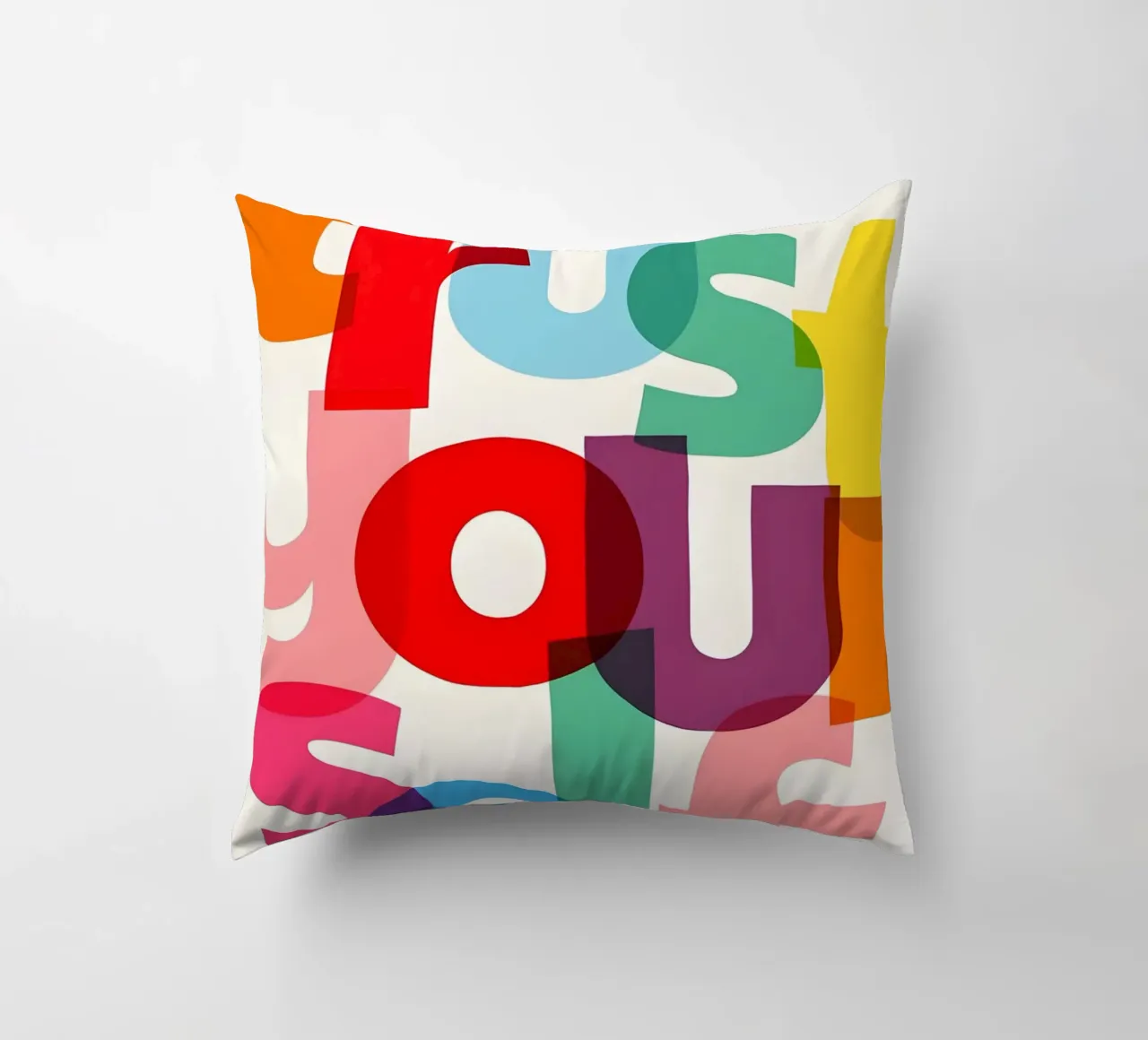 Trust yourself cuscino da Type & Tape