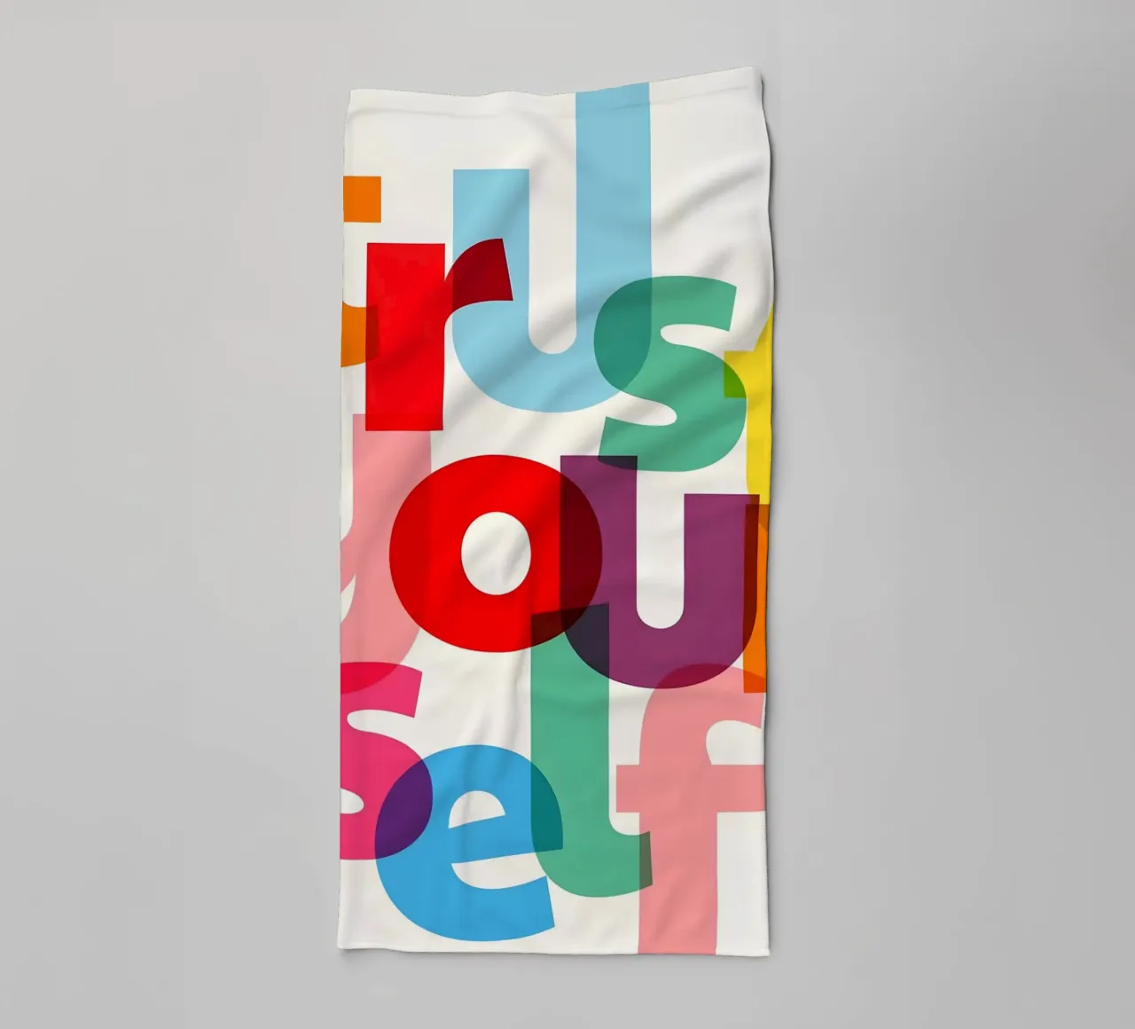 Trust yourself asciugamano da bagno da Type & Tape
