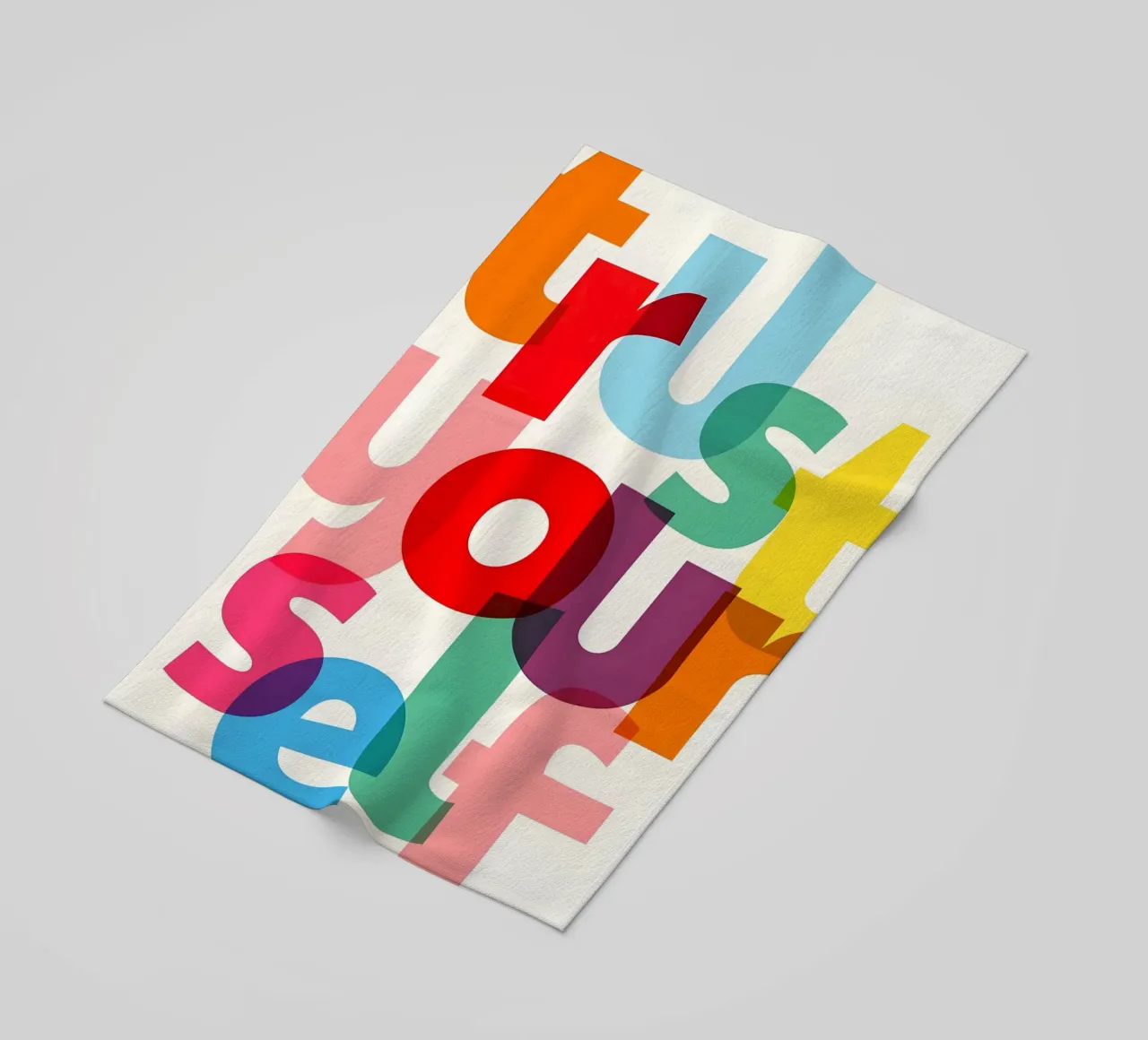 Trust yourself telo mare da Type & Tape