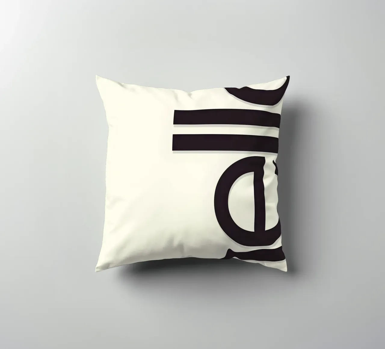 Hello cuscino da Type & Tape