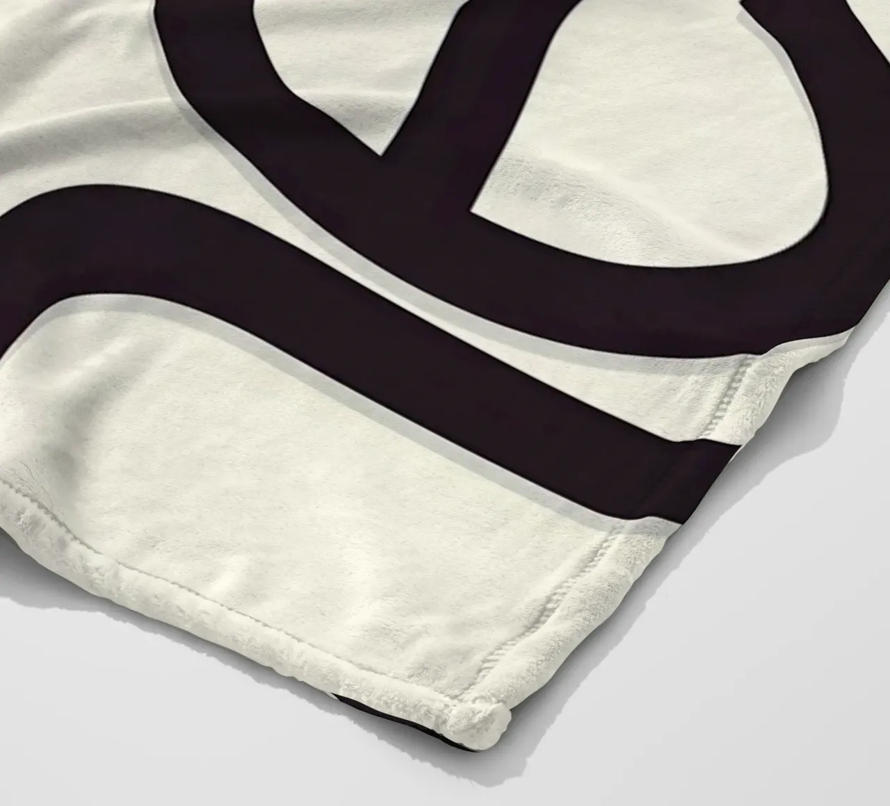 Hello coperta in pile da Type & Tape