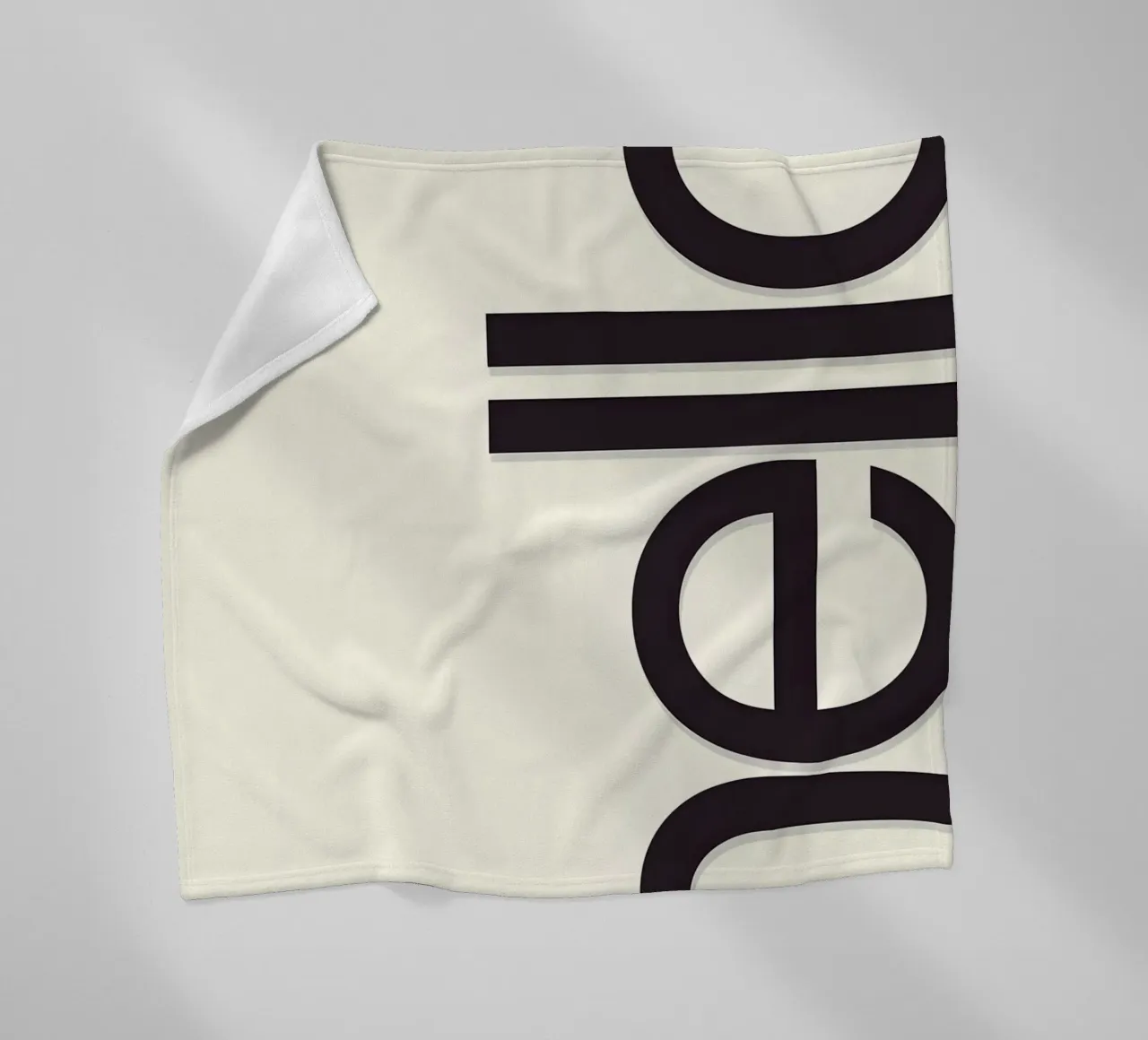 Hello coperta in pile da Type & Tape