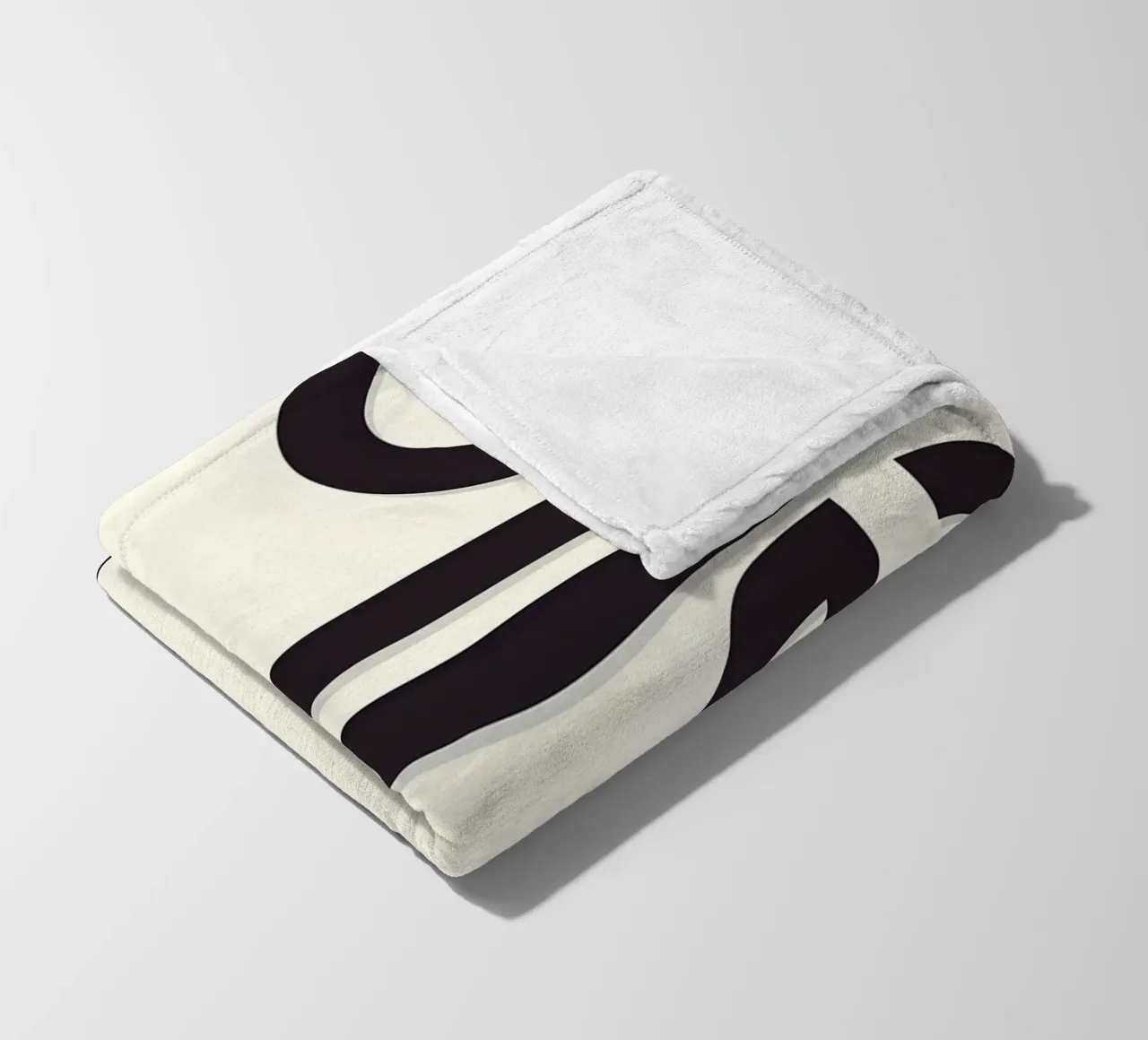 Hello coperta in pile da Type & Tape