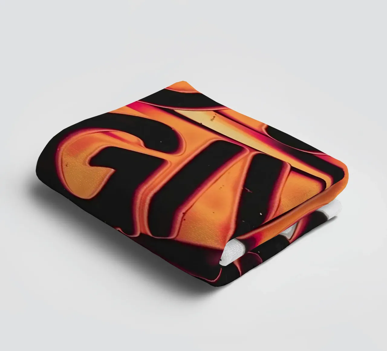 "DONT GIVE UP" asciugamano da bagno da Type & Tape