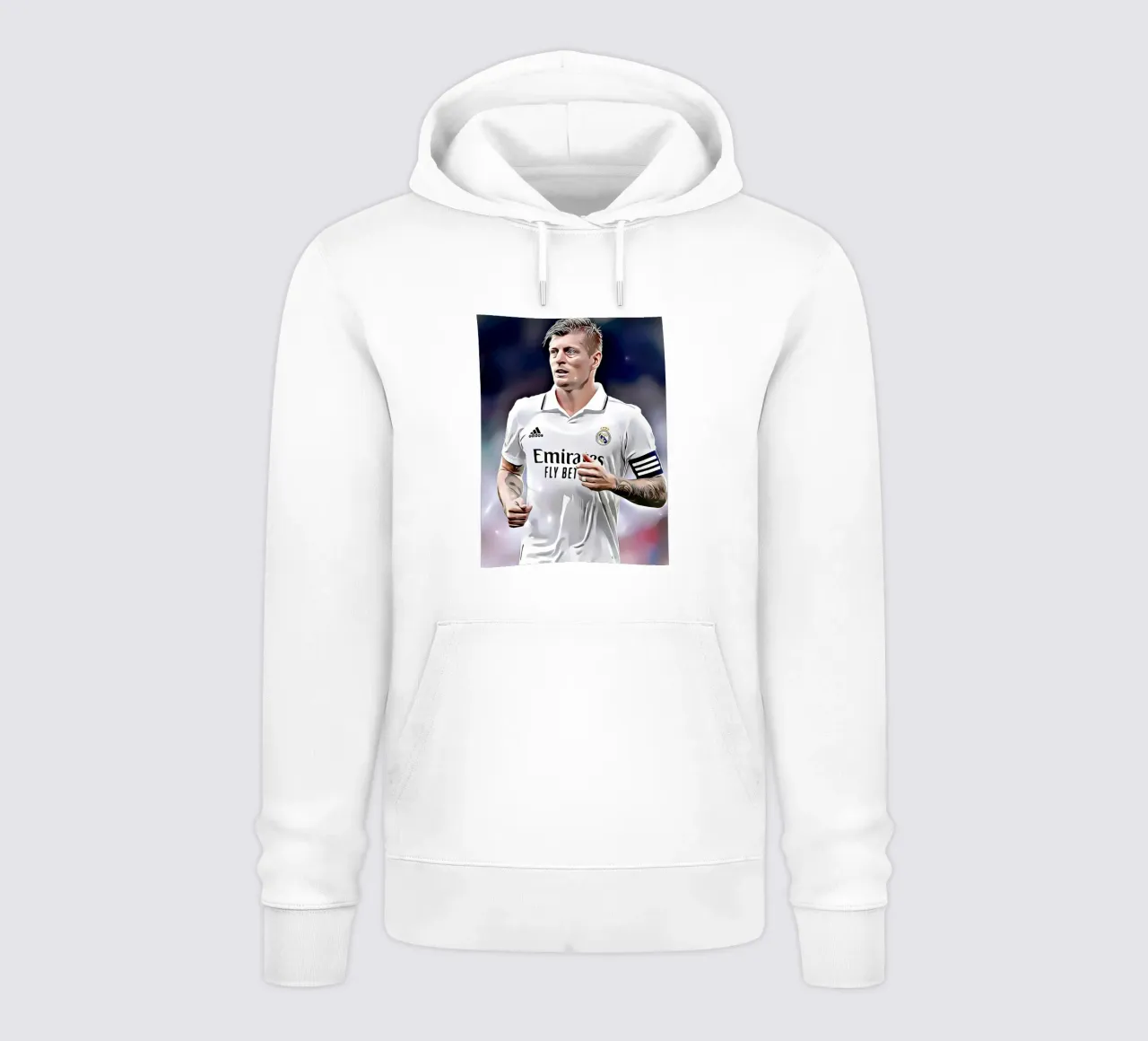 Toni Kroos in azione felpa con cappuccio da dark eagle