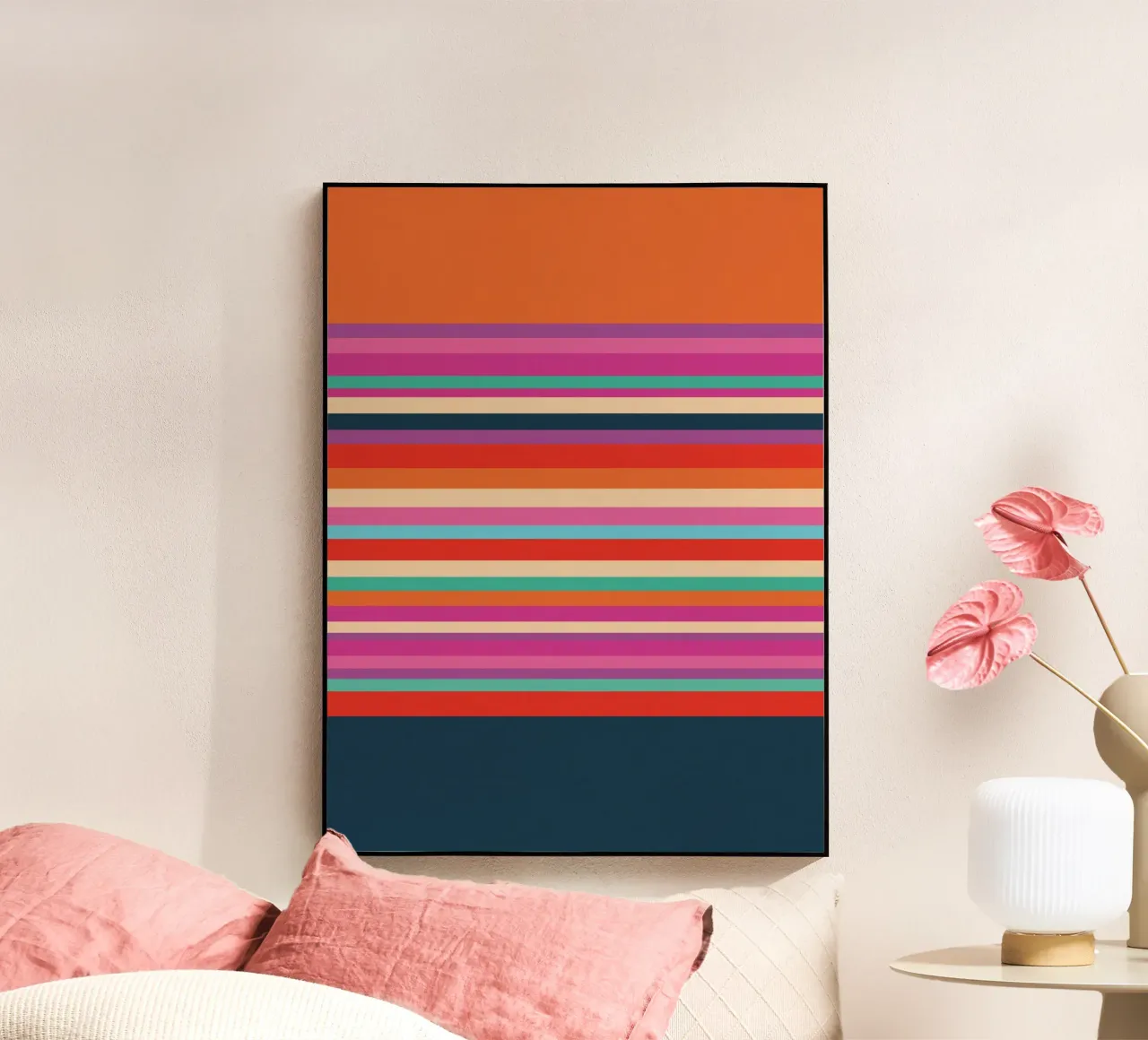 Classiche strisce estive plexiglass da Petra Lang - Design