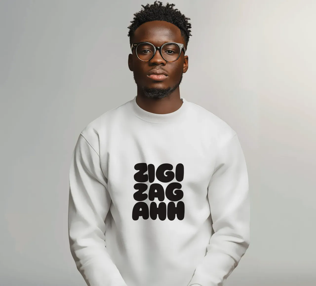 Zigi-Zag felpa da Verplanungsagentur