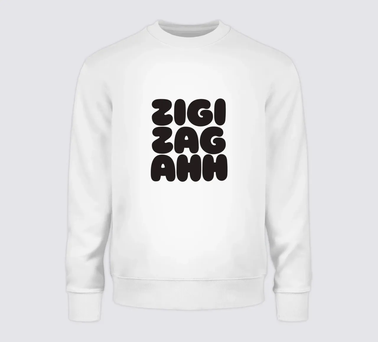 Zigi-Zag felpa da Verplanungsagentur