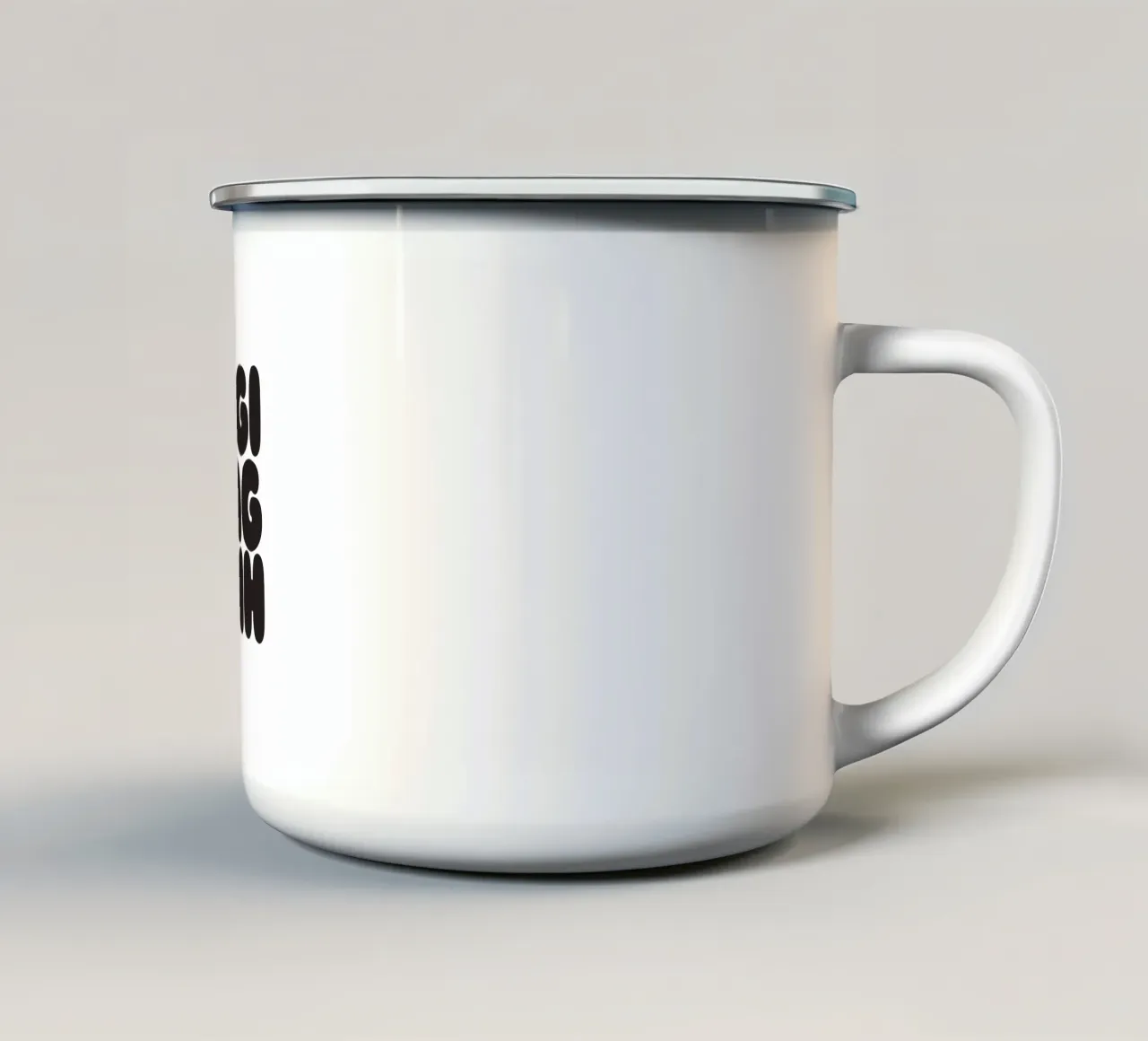 Zigi-Zag taza de esmalte de Verplanungsagentur