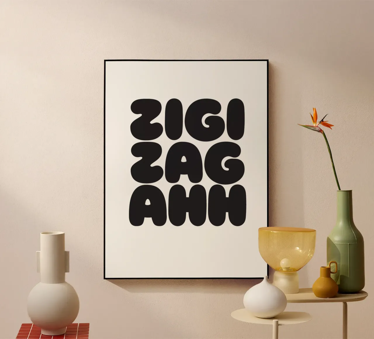 Zigi-Zag plexiglass da Verplanungsagentur