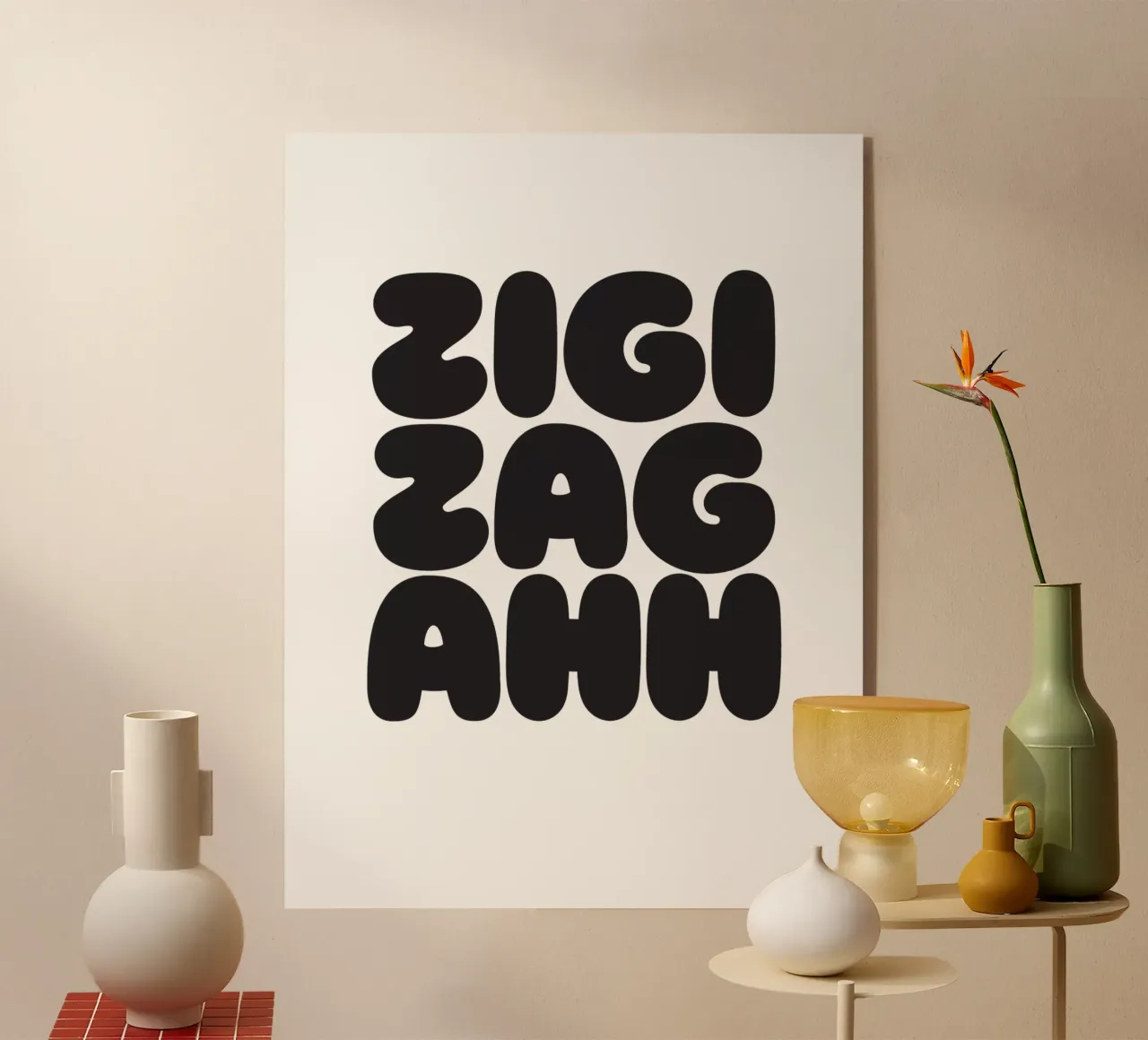 Zigi-Zag plexiglass da Verplanungsagentur