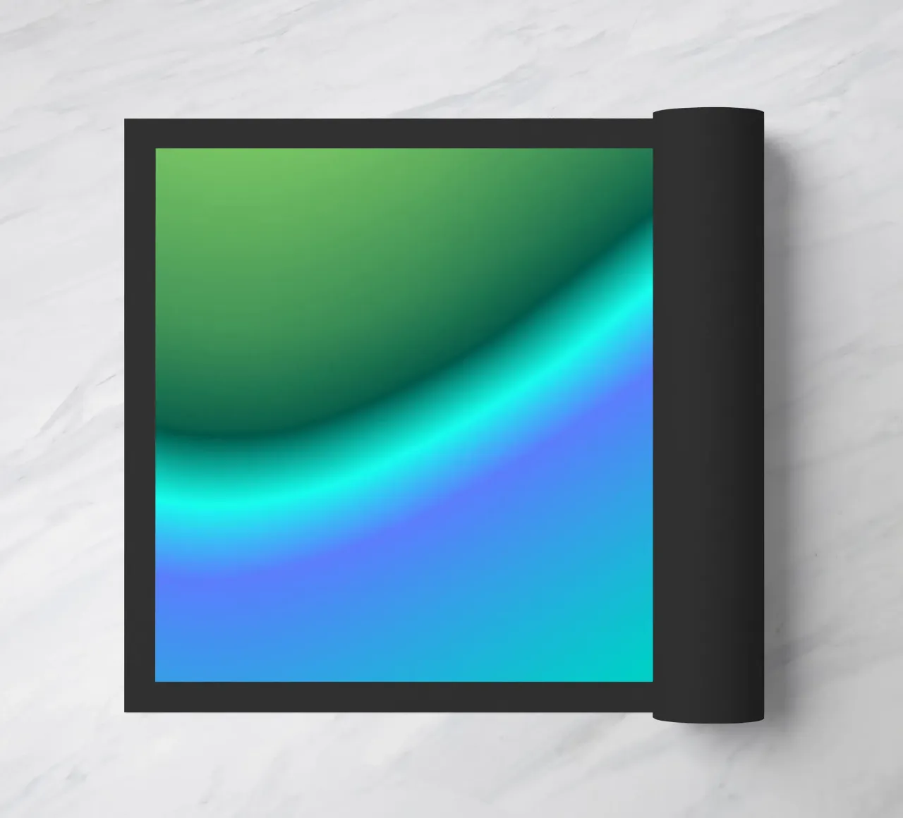 HEALING FREQUENCY doormat by ÂME LIBRE STUDIO