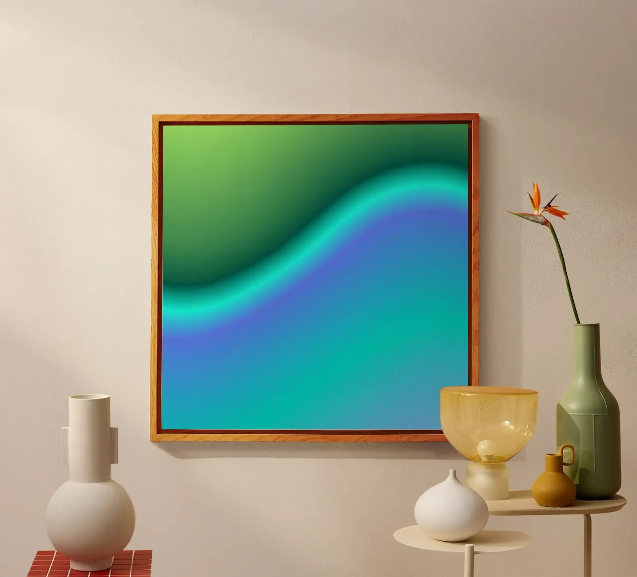 HEALING FREQUENCY Acryl-Glas von ÂME LIBRE STUDIO