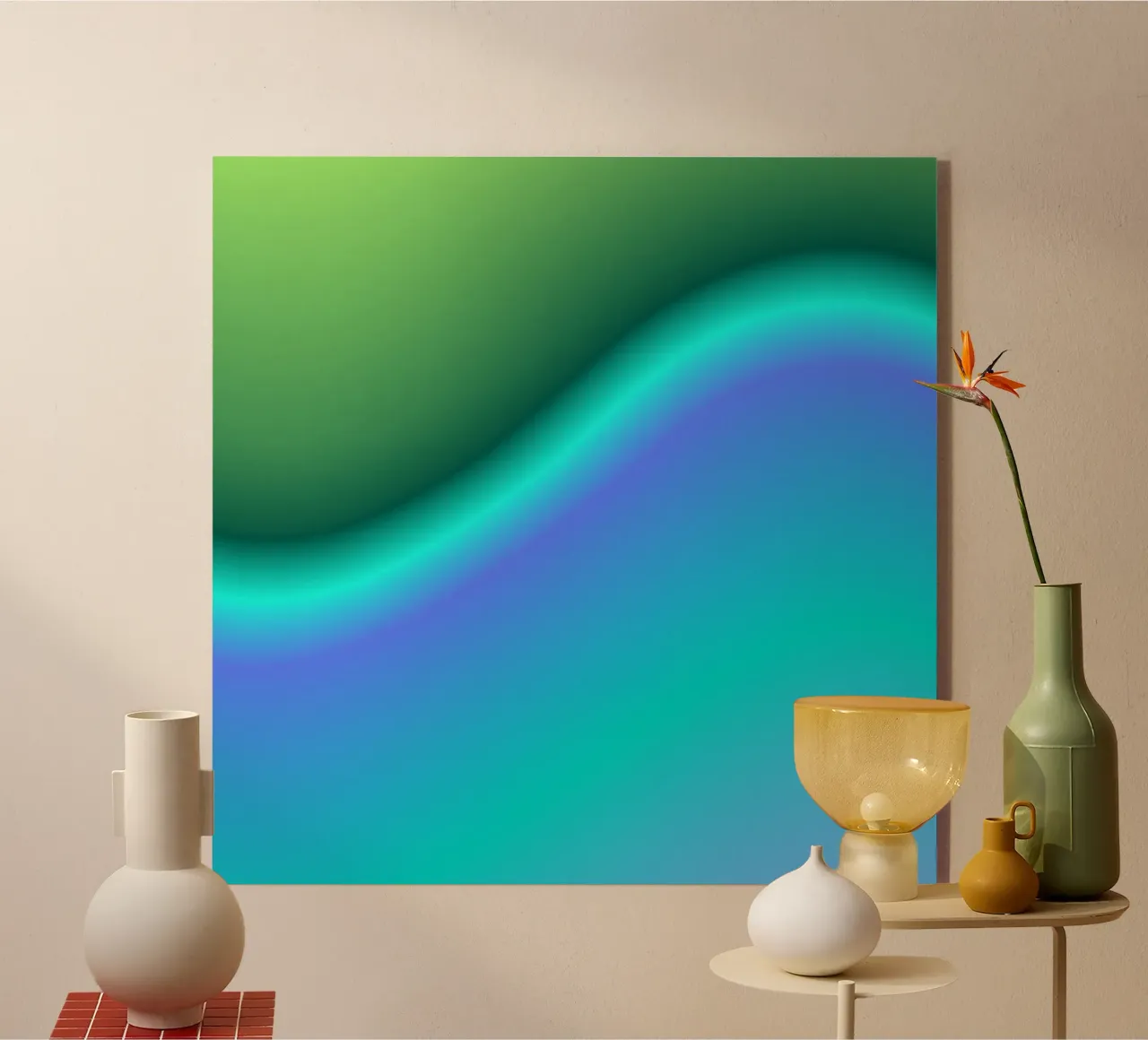 HEALING FREQUENCY Acryl-Glas von ÂME LIBRE STUDIO