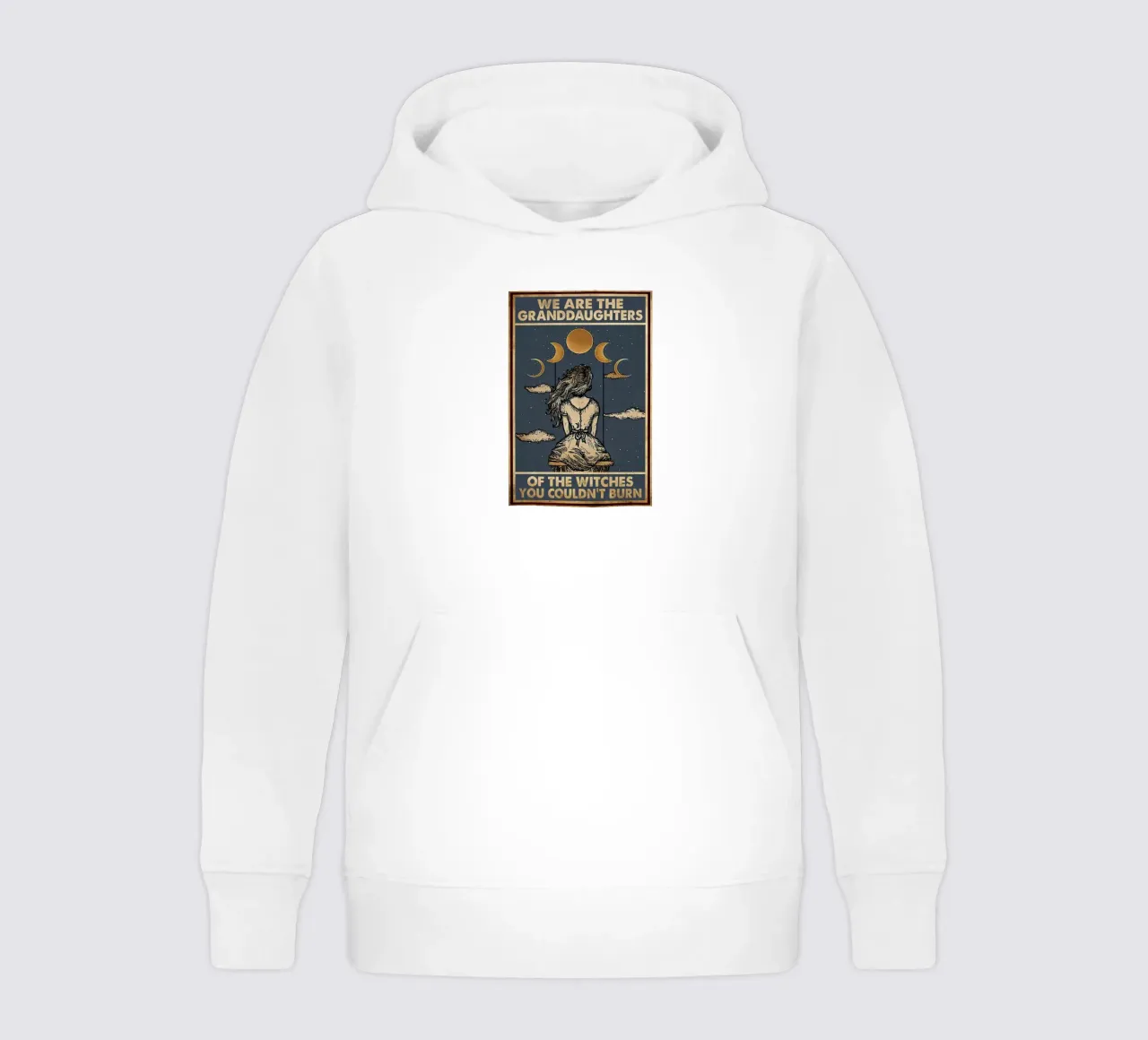 Noi siamo le nipoti felpa bambino con cappuccio da Oliver Ethan