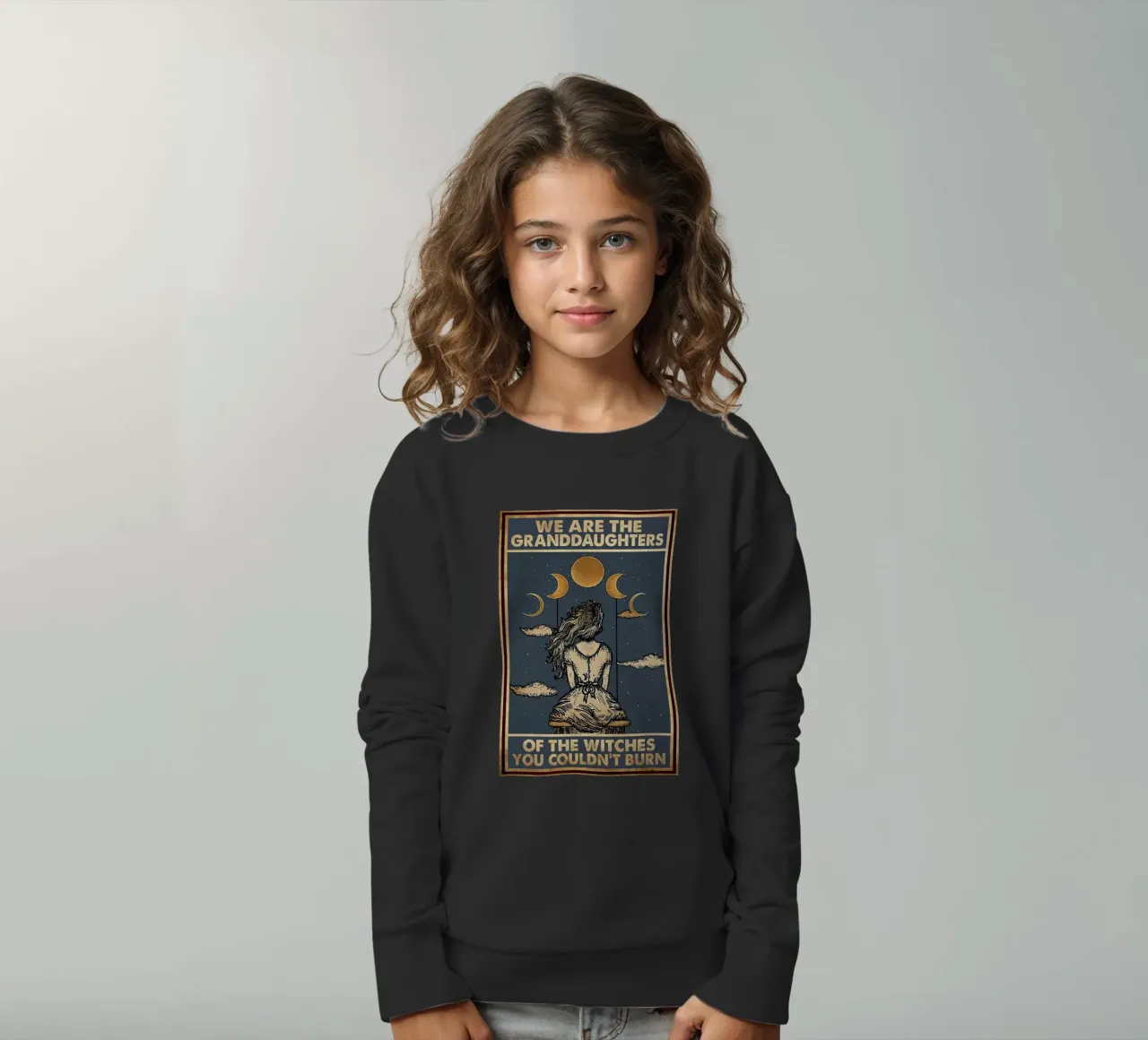 Noi siamo le nipoti felpa bambino da Oliver Ethan