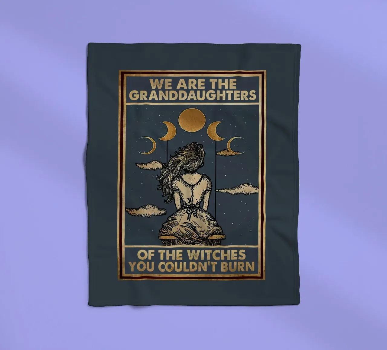 Noi siamo le nipoti coperta in pile da Oliver Ethan