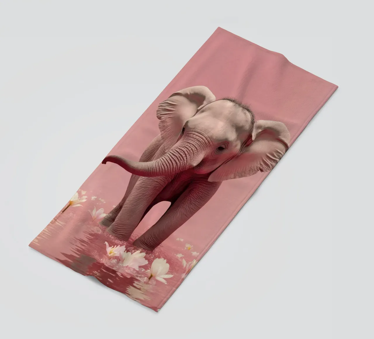 Young Elephant telo mare da treechild