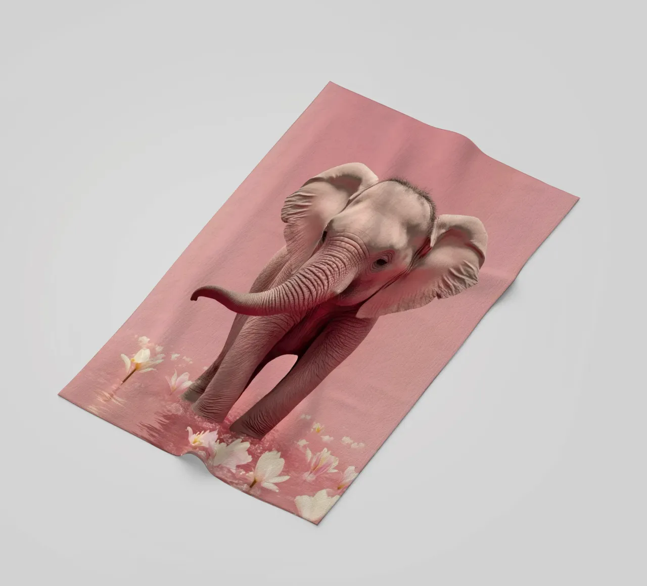 Young Elephant telo mare da treechild