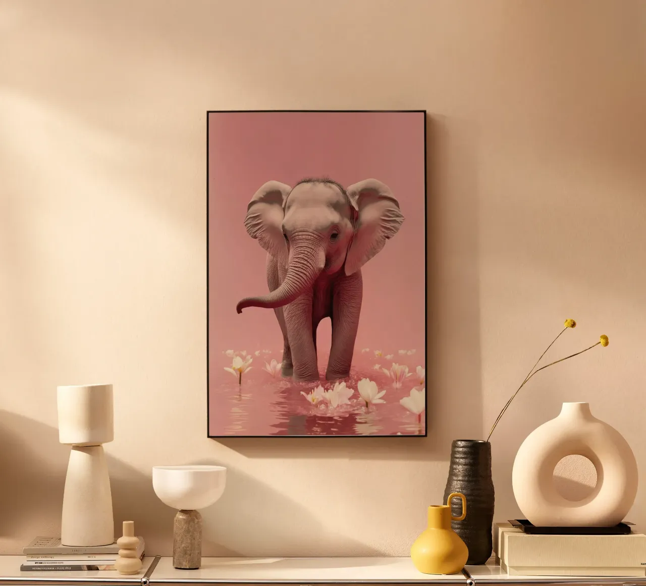 Young Elephant plexiglass da treechild