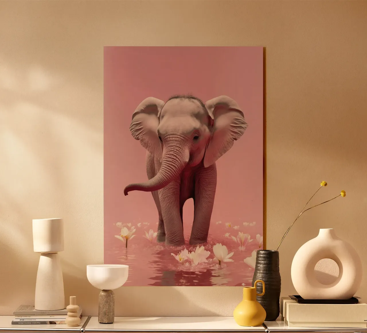 Young Elephant plexiglass da treechild