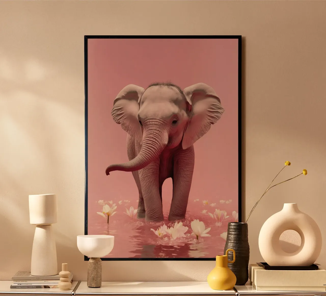 Young Elephant poster da treechild