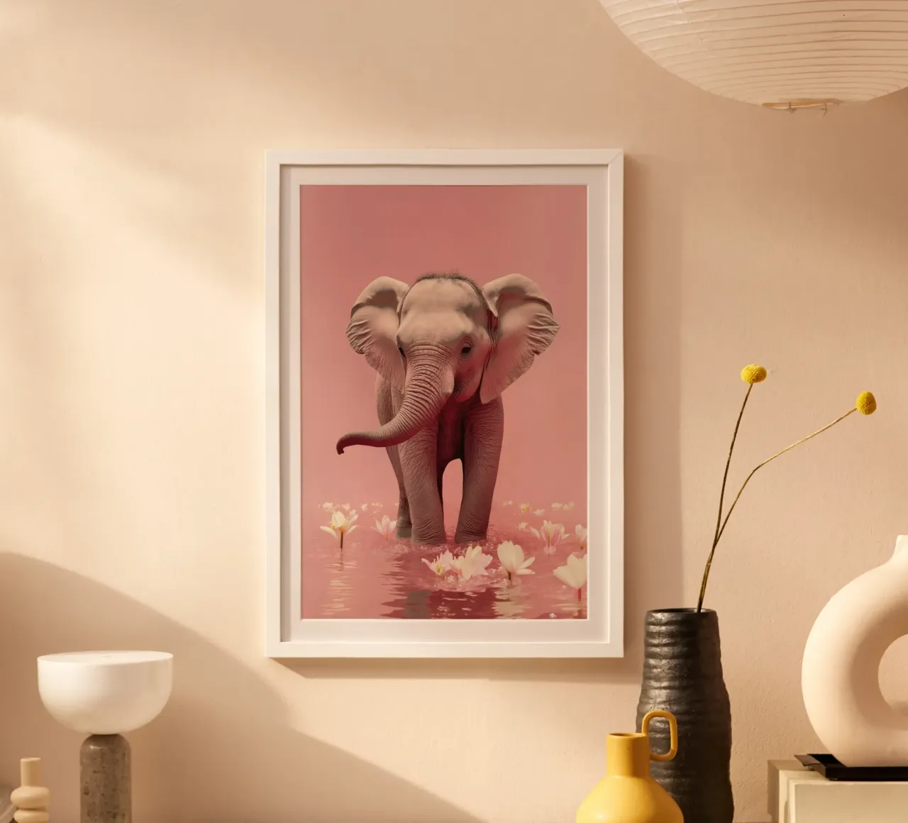 Young Elephant poster da treechild