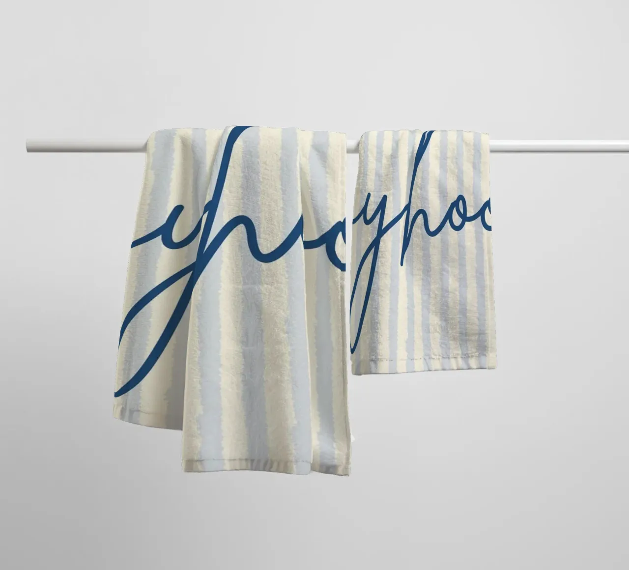 "Long Live Boyhood" Script Art Print towel by vintagepod