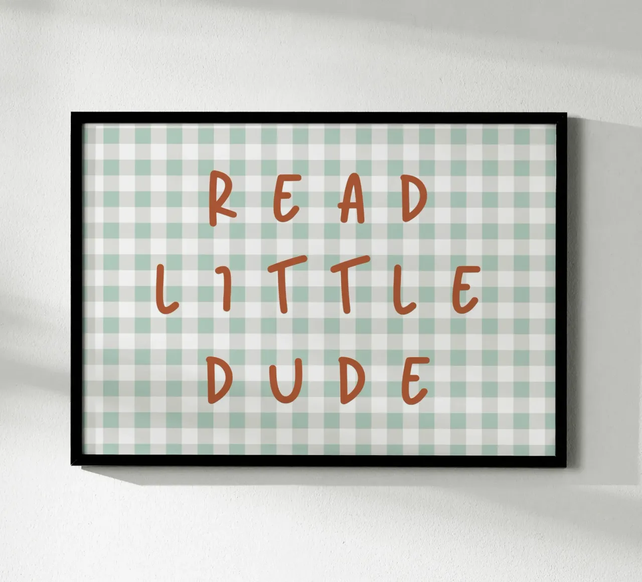 Stampa d'arte per bambini "Read Little Dude" in percalle poster da vintagepod