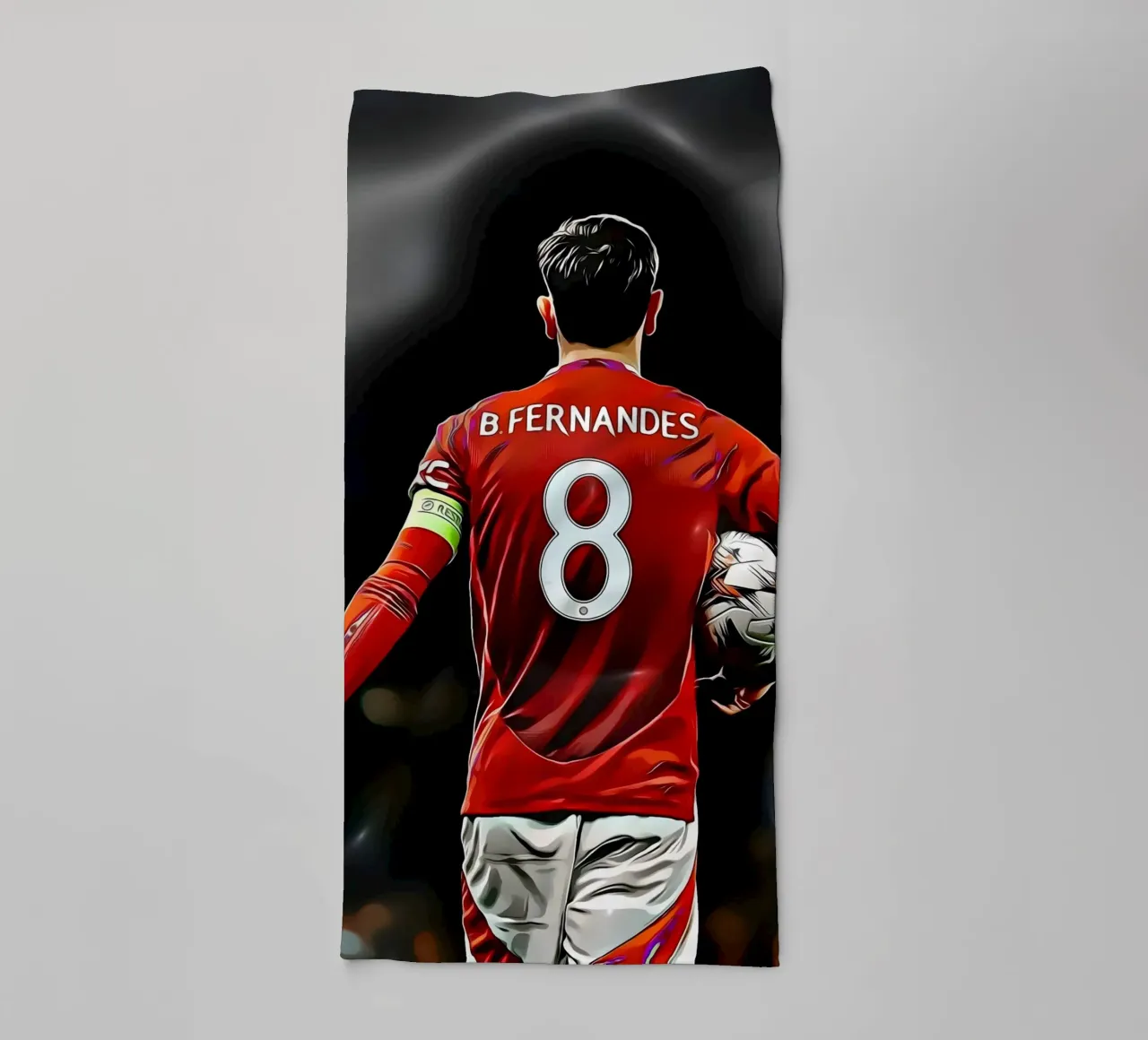 Bruno Fernandes è pronto a guidare asciugamano da bagno da dark eagle