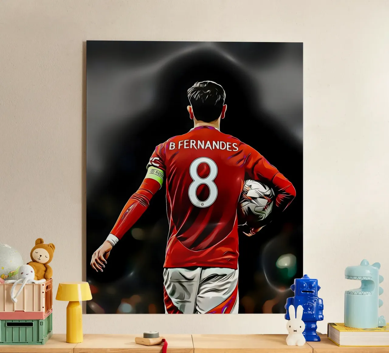 Bruno Fernandes è pronto a guidare plexiglass da dark eagle