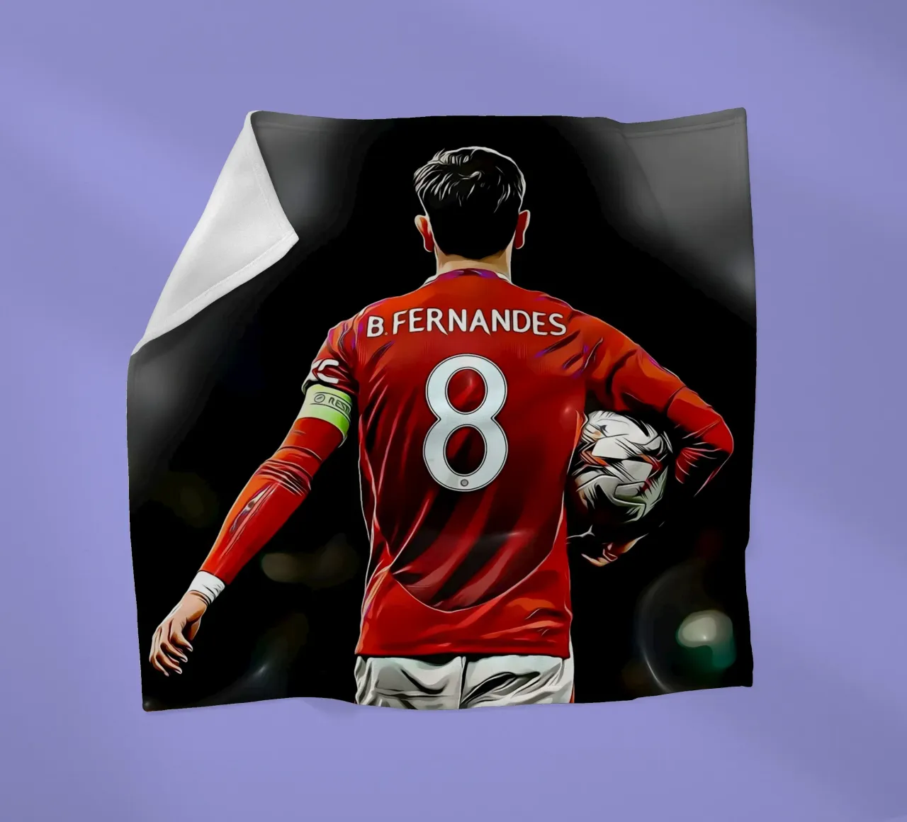 Bruno Fernandes è pronto a guidare coperta in pile da dark eagle