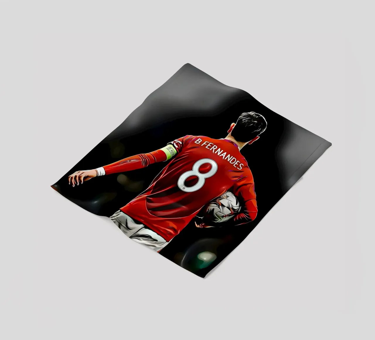 Bruno Fernandes è pronto a guidare coperta in pile da dark eagle