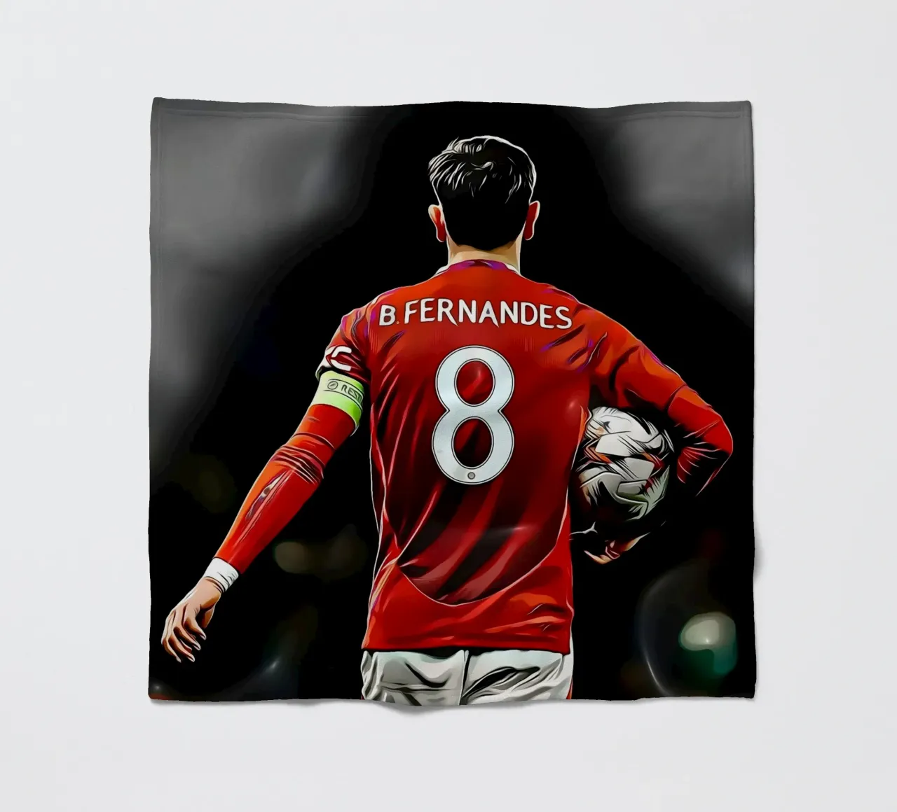 Bruno Fernandes è pronto a guidare coperta in pile da dark eagle