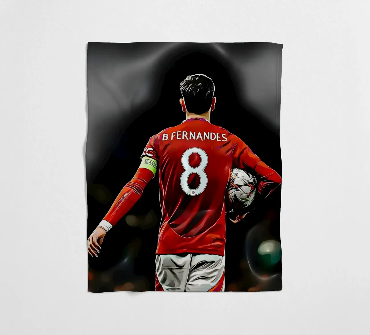 Bruno Fernandes è pronto a guidare coperta in pile da dark eagle