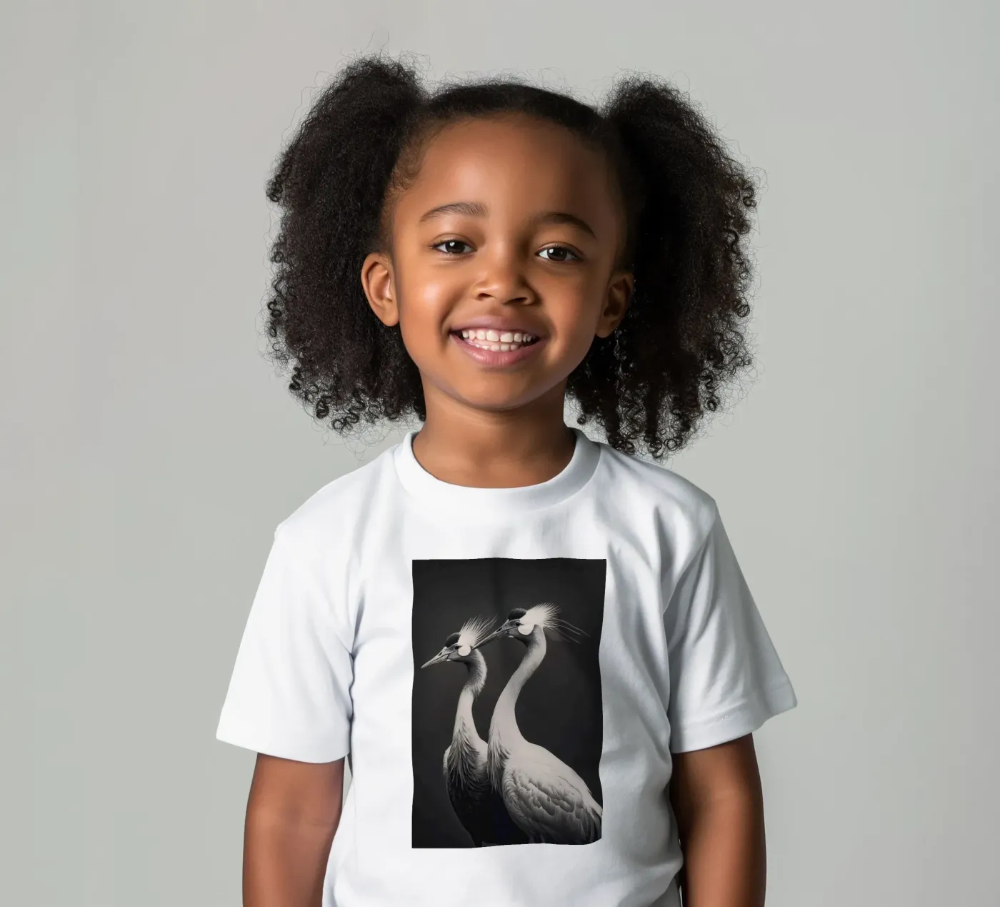 Gray Herons Kinder T-Shirt von treechild