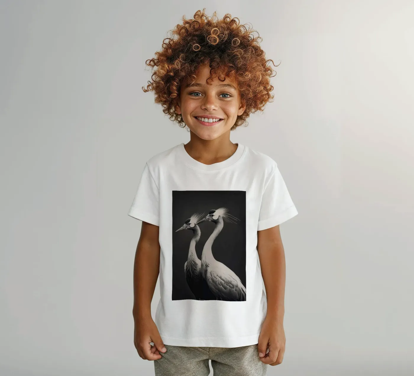 Gray Herons Kinder T-Shirt von treechild