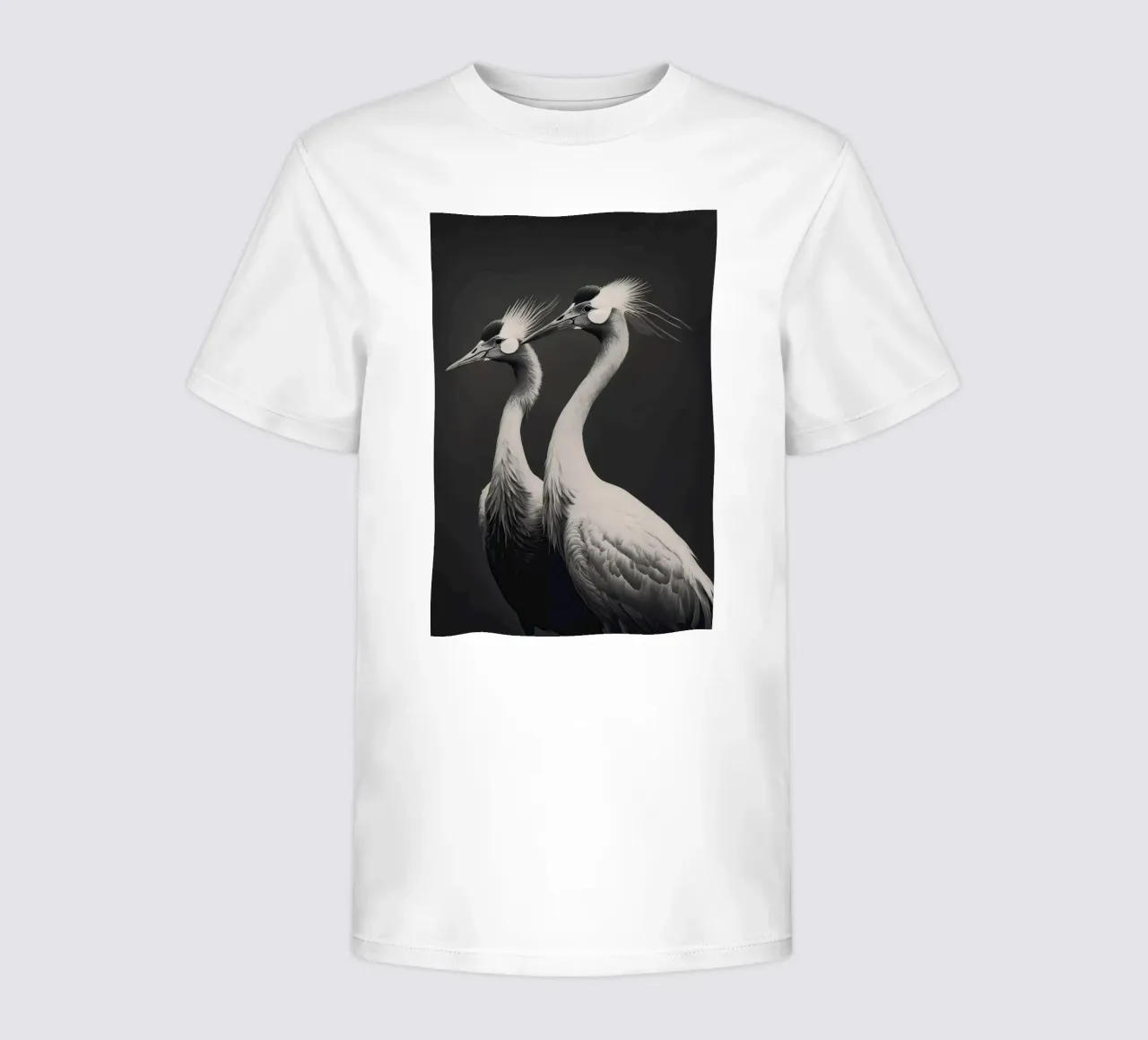 Gray Herons t-shirt bambini da treechild