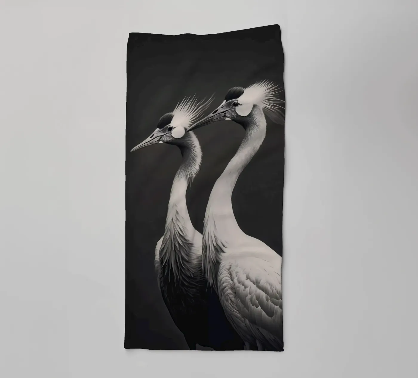 Gray Herons towel by treechild
