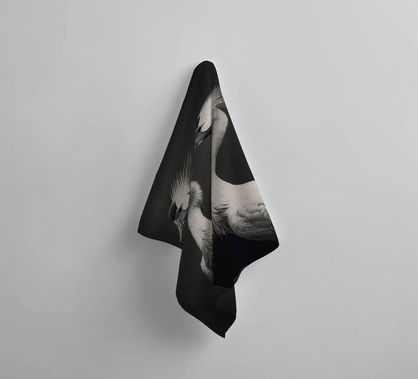 Gray Herons towel by treechild