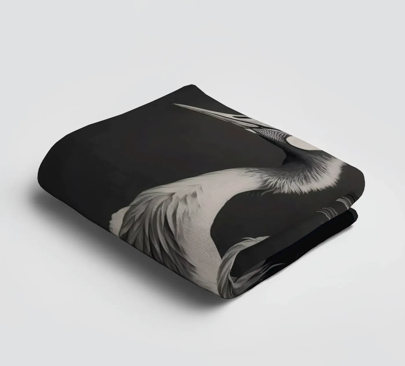 Gray Herons towel by treechild