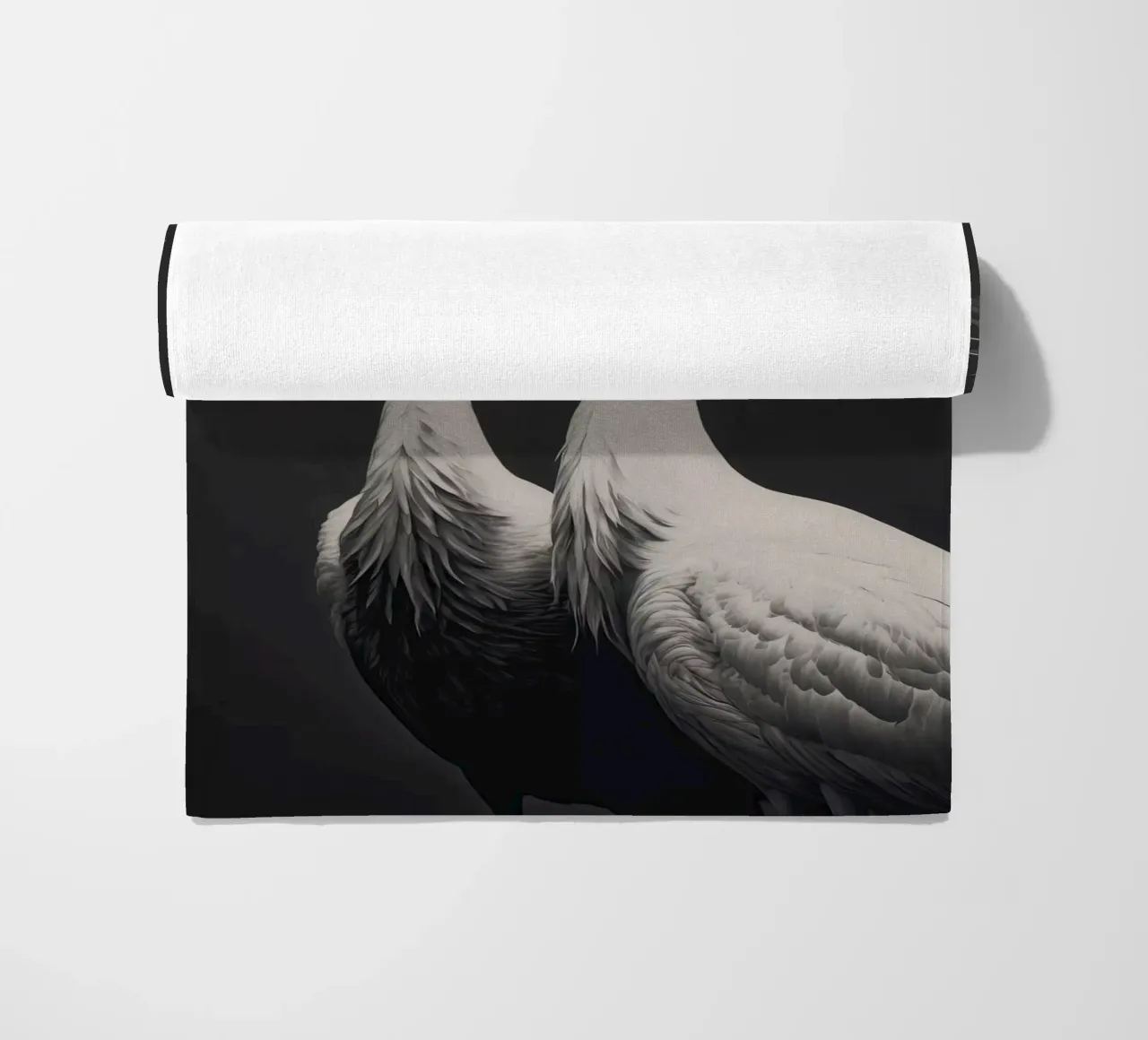 Gray Herons telo mare da treechild