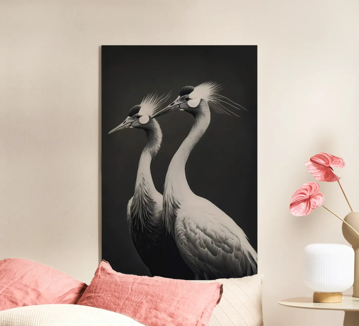 Gray Herons plexiglas de treechild