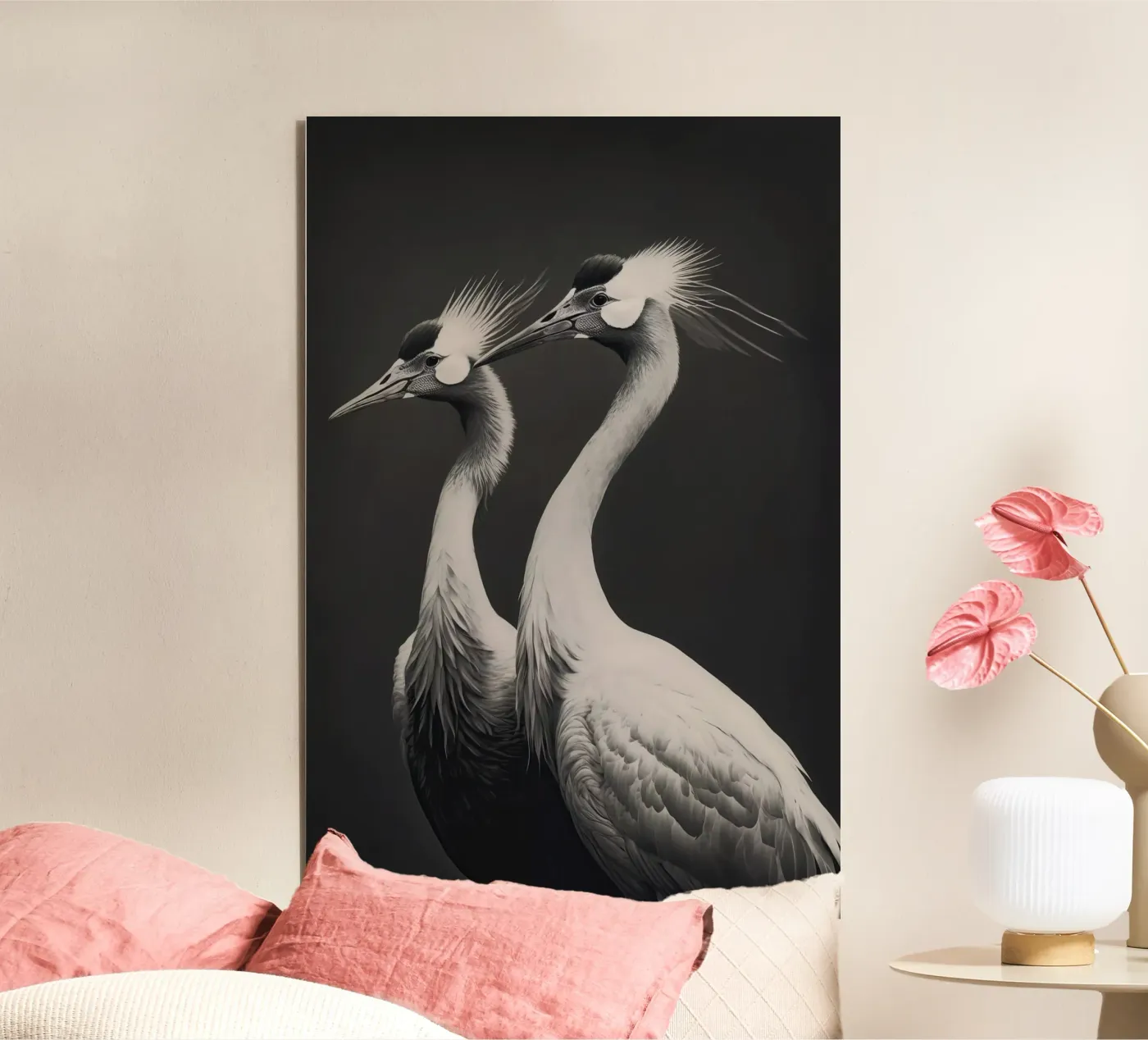 Gray Herons pannello forex da treechild