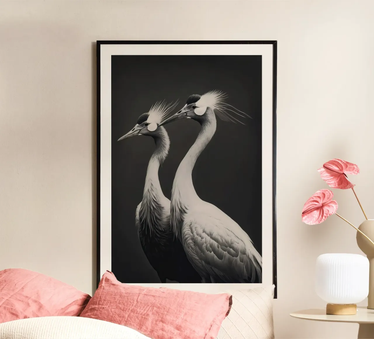 Gray Herons poster da treechild