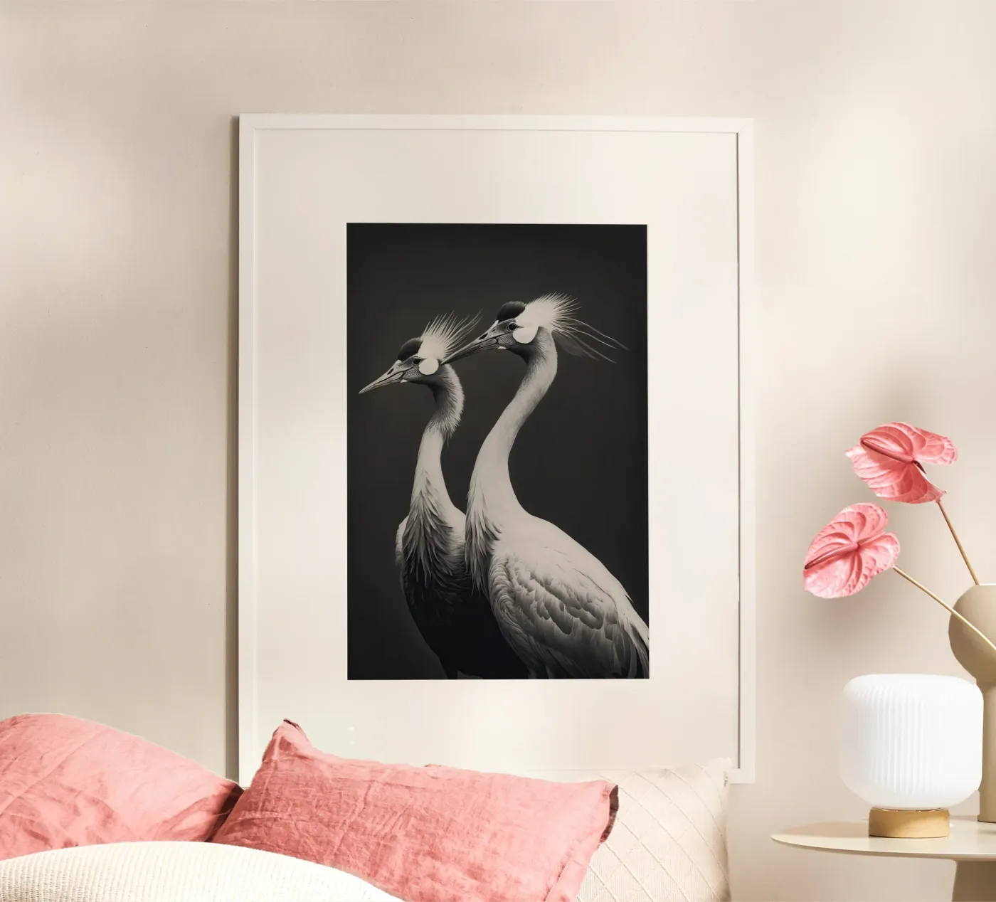 Gray Herons Poster von treechild