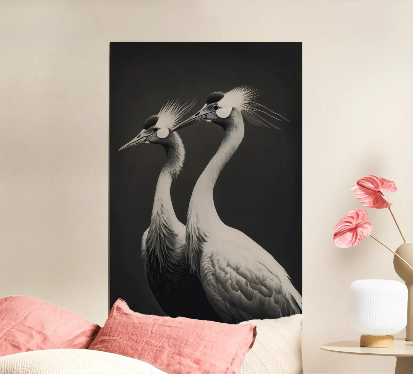 Gray Herons Poster von treechild