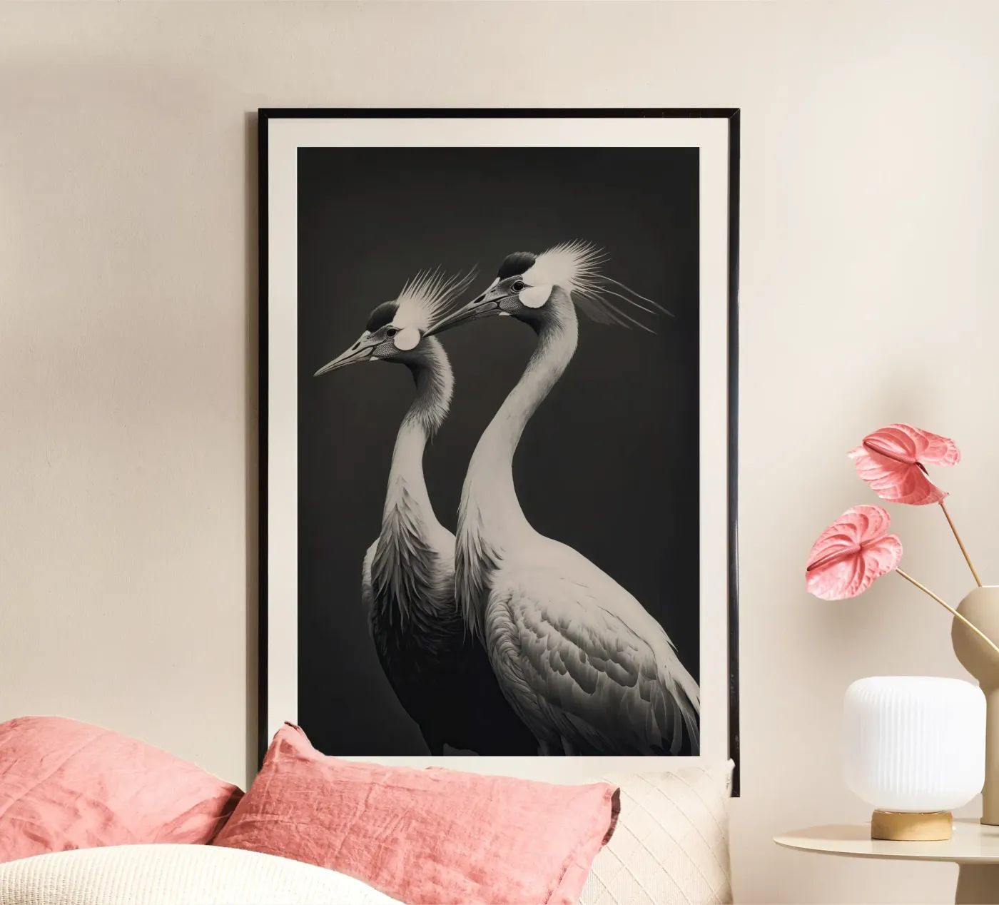 Gray Herons Poster von treechild