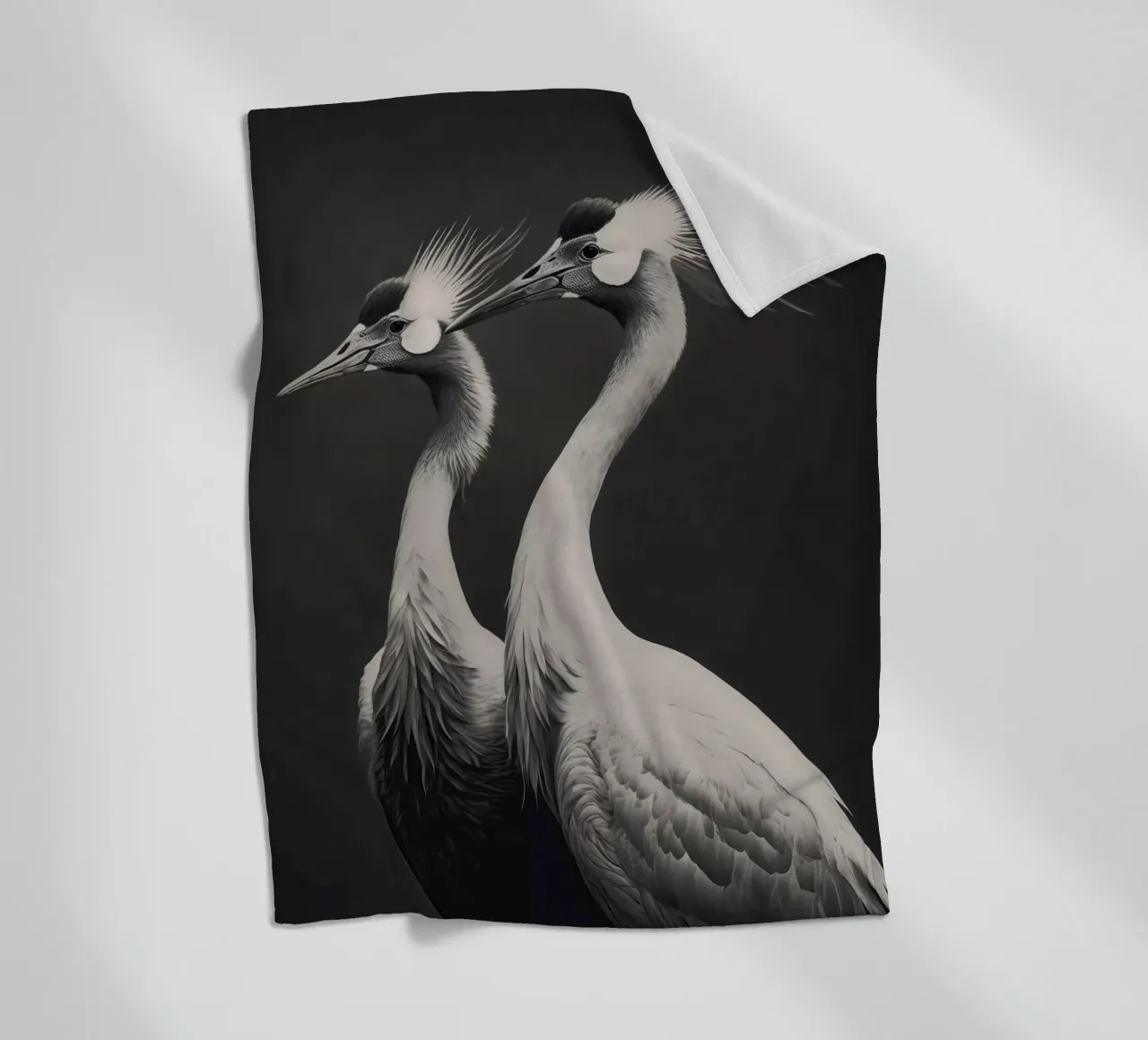 Gray Herons Fleecedecke von treechild