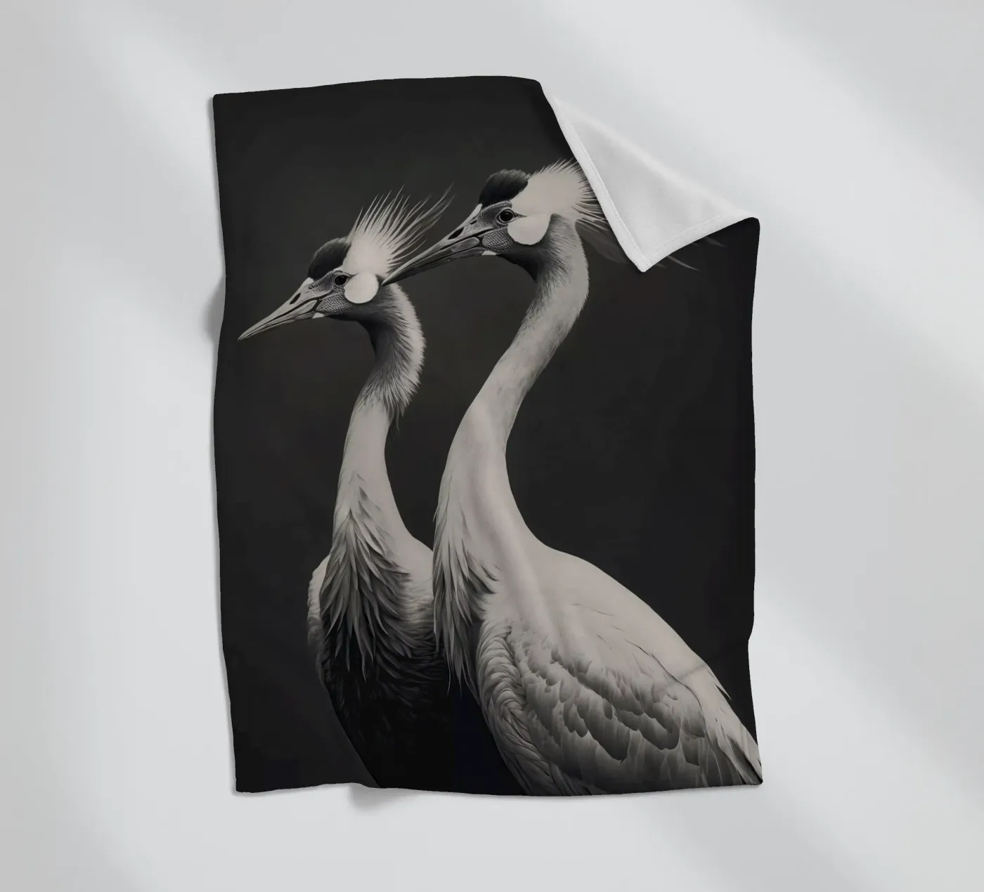 Gray Herons Fleecedecke von treechild